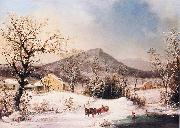 George Henry Durrie, Winter in the Country